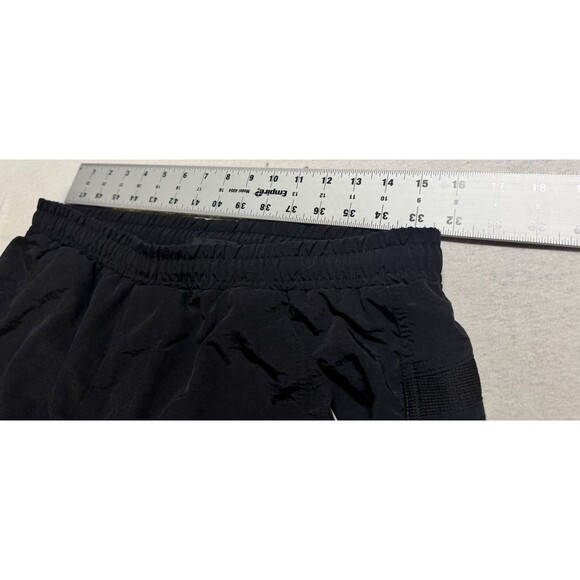 VTG Giant Cycling Shorts Adult Extra Large Black Trunk Style Padded Nylon Shell - Picture 10 of 11